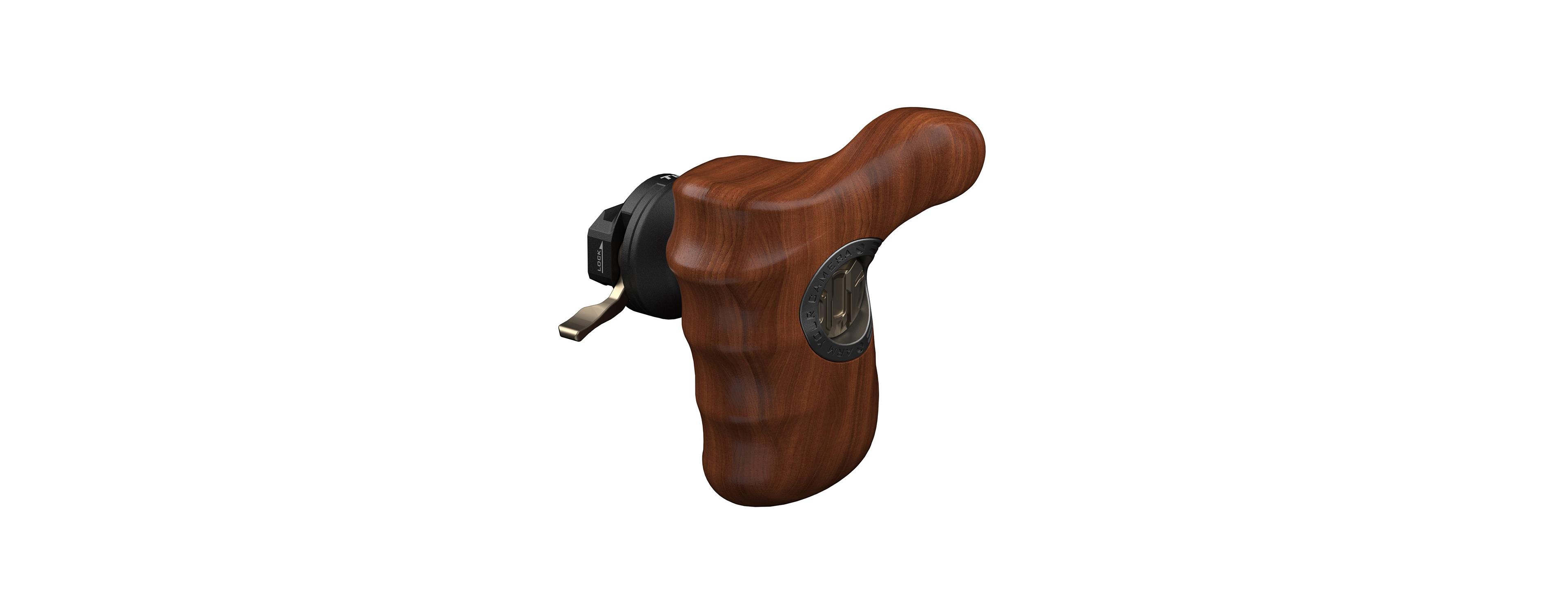 Tilta Advanced Left Side Wooden Handle Black - Type Ix
