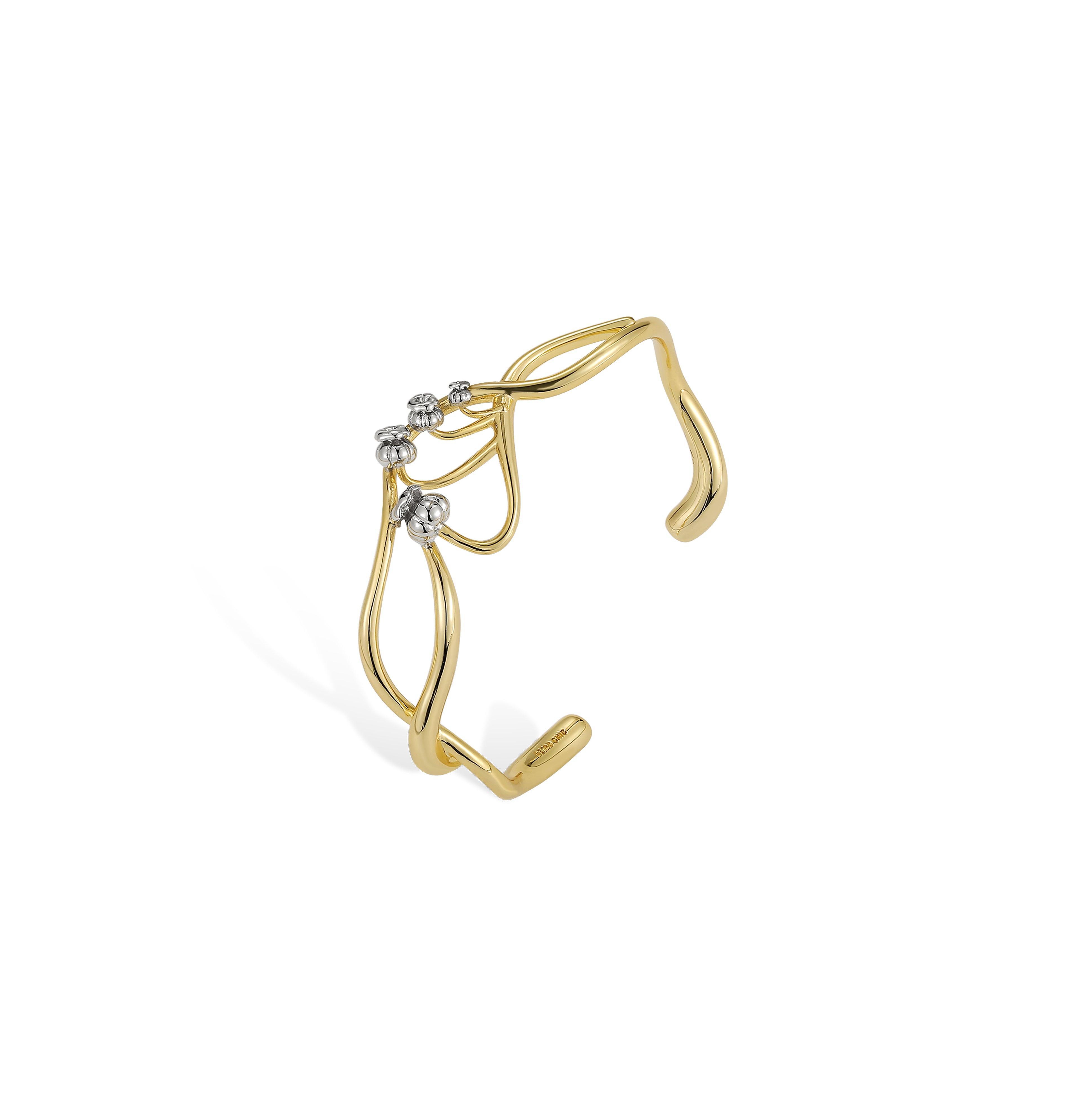Retro Chic Lily of the Valley Bangle