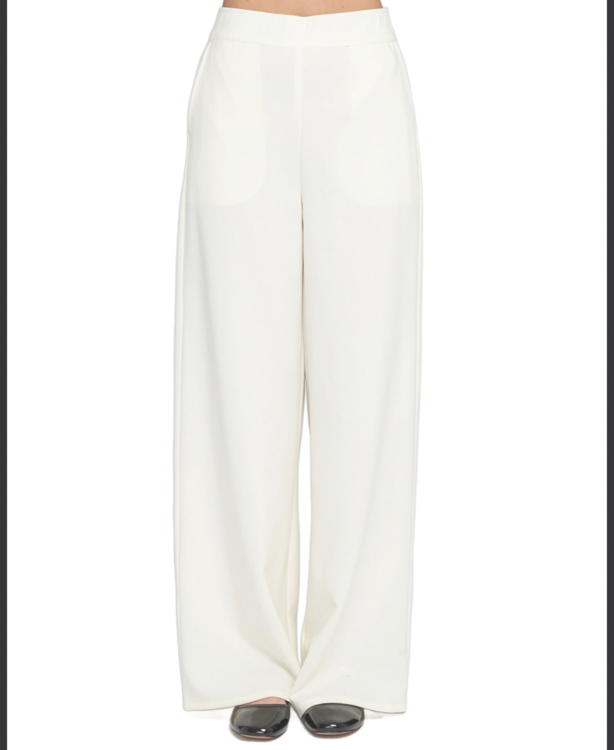 Elle Collection Women's Wide Leg Trouser Wide-Leg