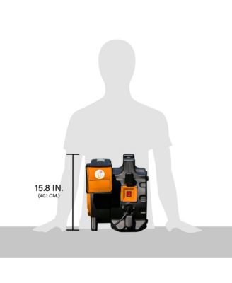 1.5 HP Orange Inflatable Blower - 14G, Stackable Design, 25ft Cord for Quick Setup