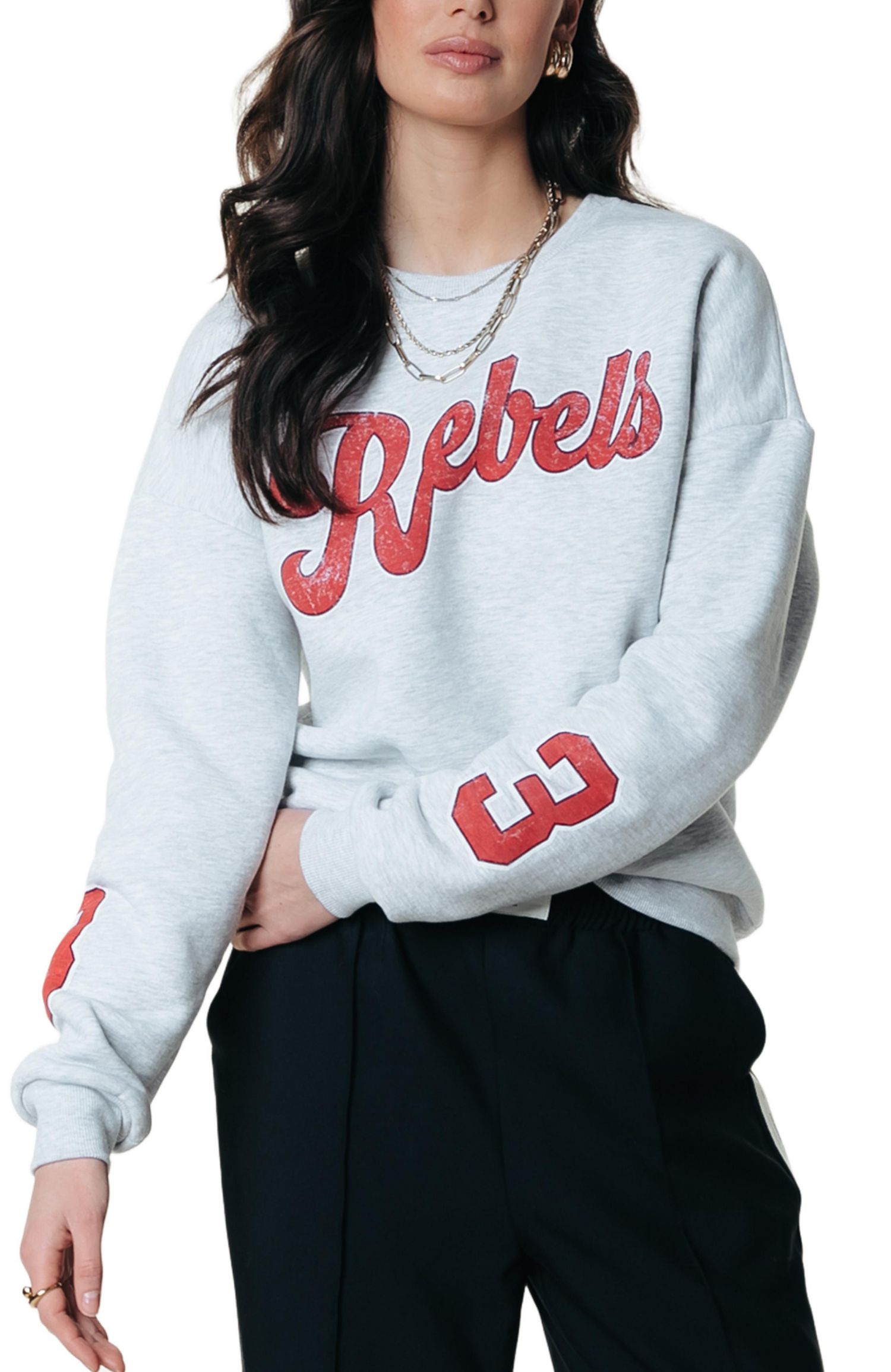 Women's Rebel 33 Dropped Shoulder Sweater