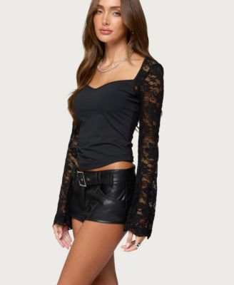 Women's Kavita Lacey Bell Sleeve Top