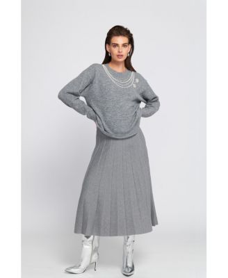 Women's Embellished Sweater Pullover