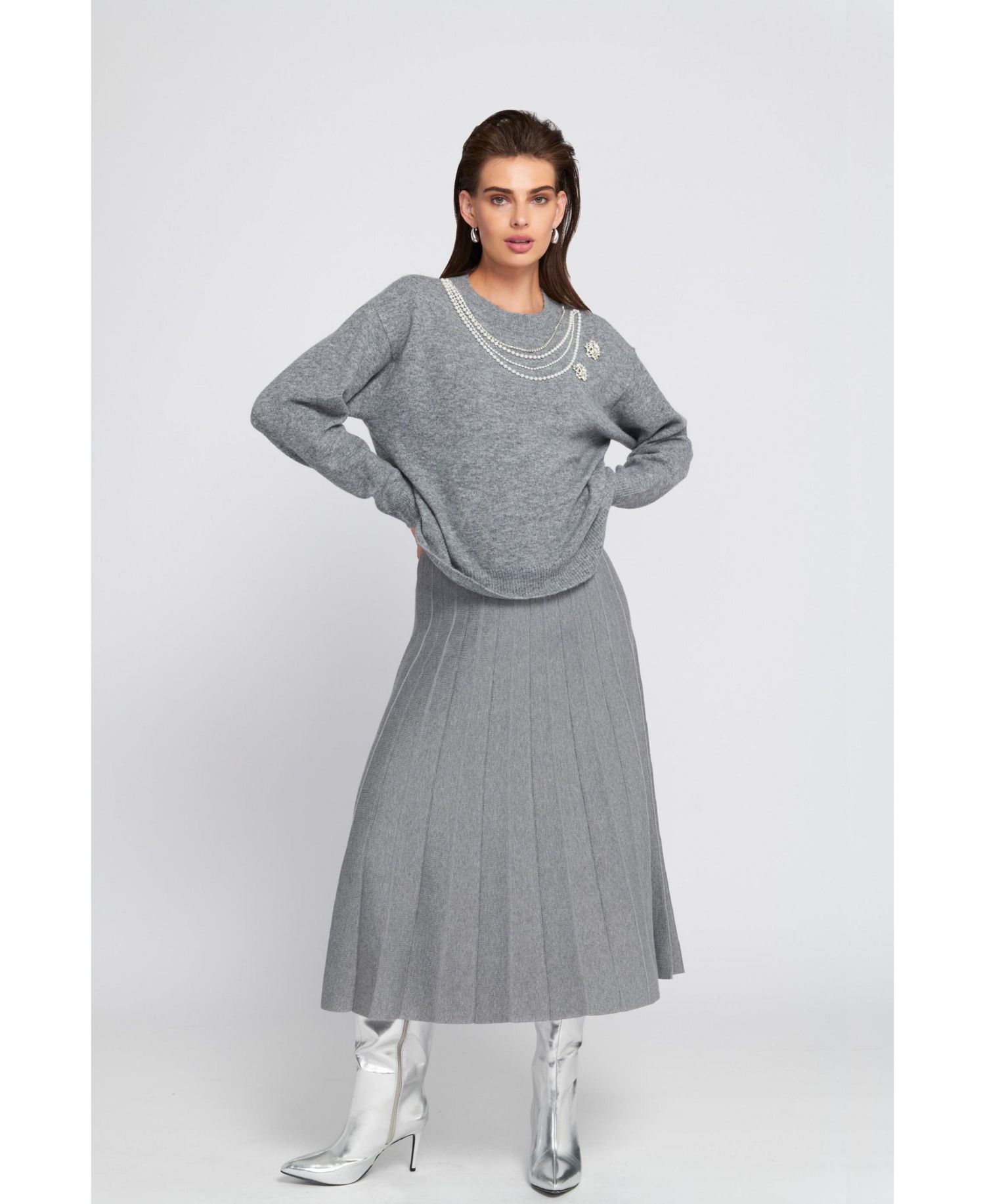 Women's Embellished Sweater Pullover