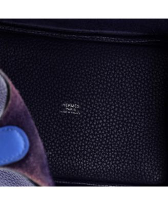 Pre-Owned HERMES  PM Eclat Picotin Lock Bag Clemence with Swift