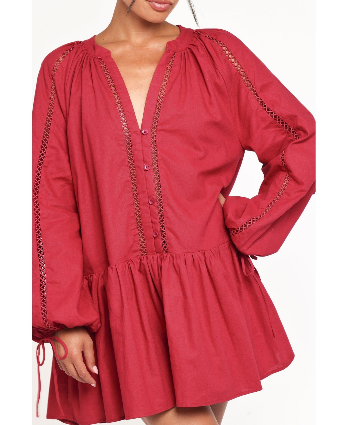 Petal and Pup Women's Hart Long Sleeve Mini Dress