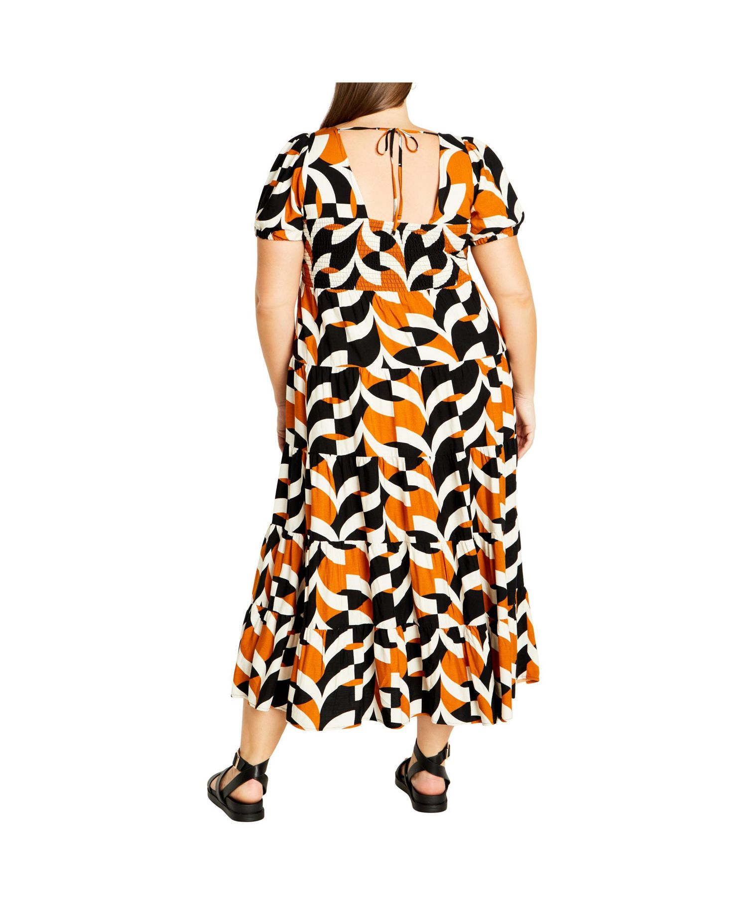 Plus Size Mila Print Dress