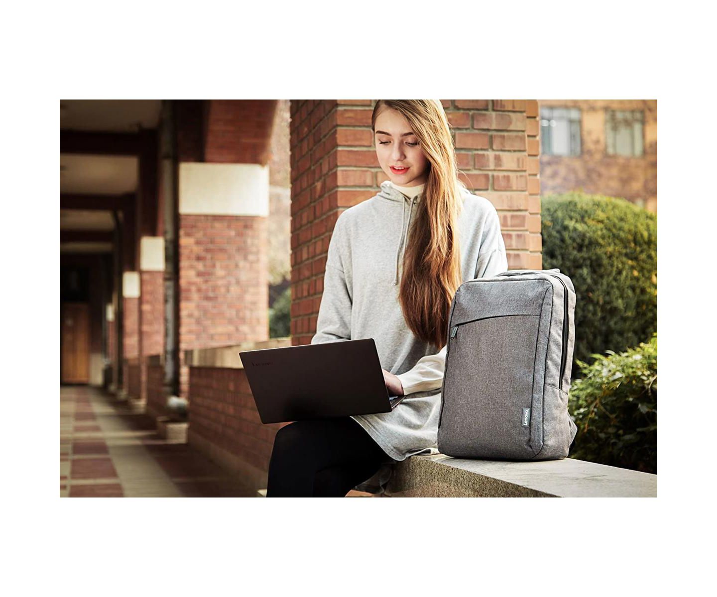 Рюкзак Lenovo B210 15.6" Laptop, цвет: Серый — фото 6
