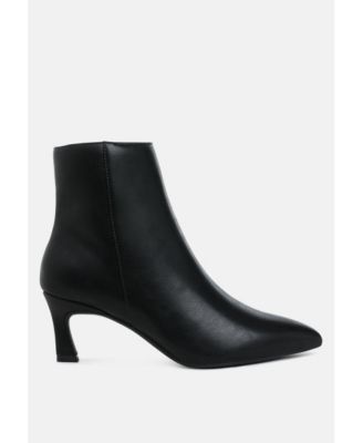 Womens Migelo Faux Leather Ankle Boots Women