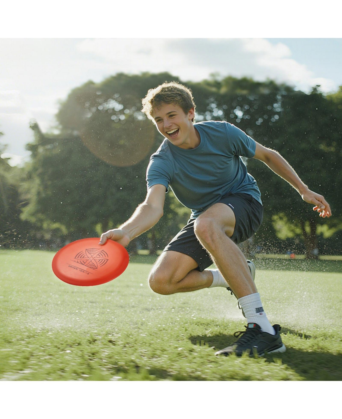 Sugift Disc Golf Set 6-Piece Starter Kit with Discs Marker and Backpack