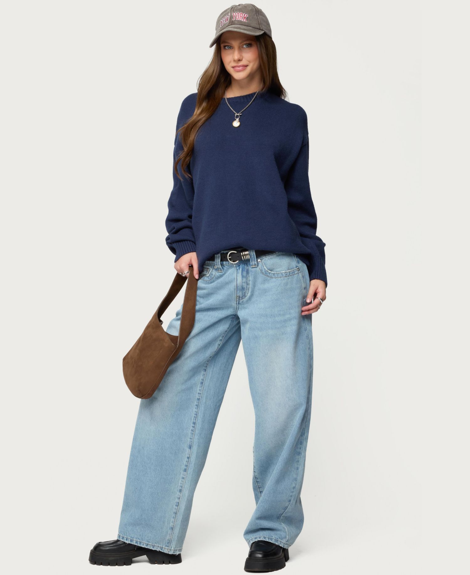 Women's Priscila Oversized Crewneck Sweater