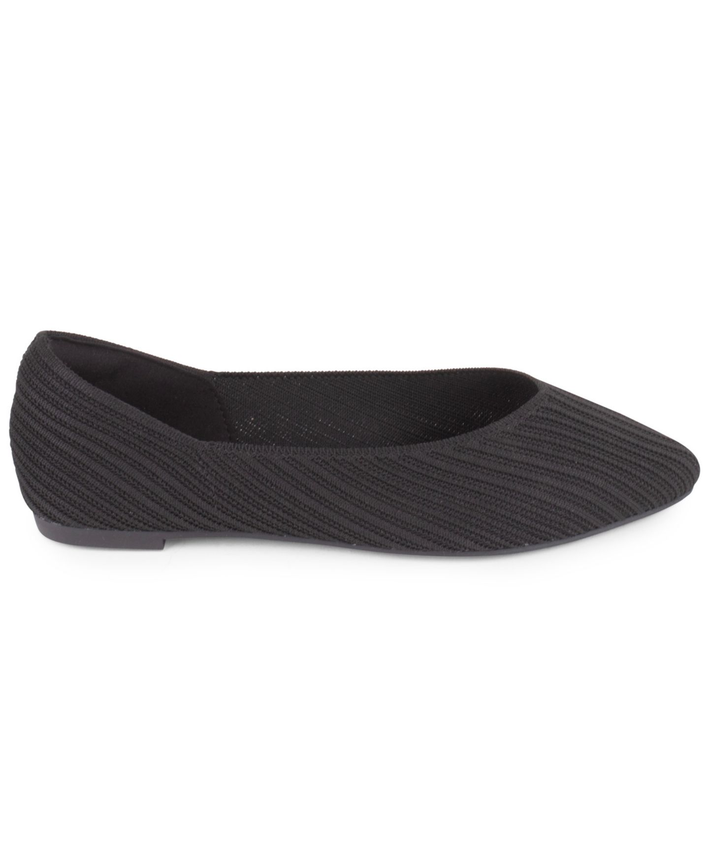 Женские балетки Tahari Maldives Slip-On Ballet Flats, цвет: Чёрный — фото 2