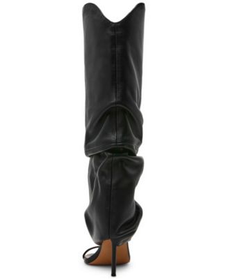 Women's Ravine Cuffed Knee High Stiletto Heel Boots