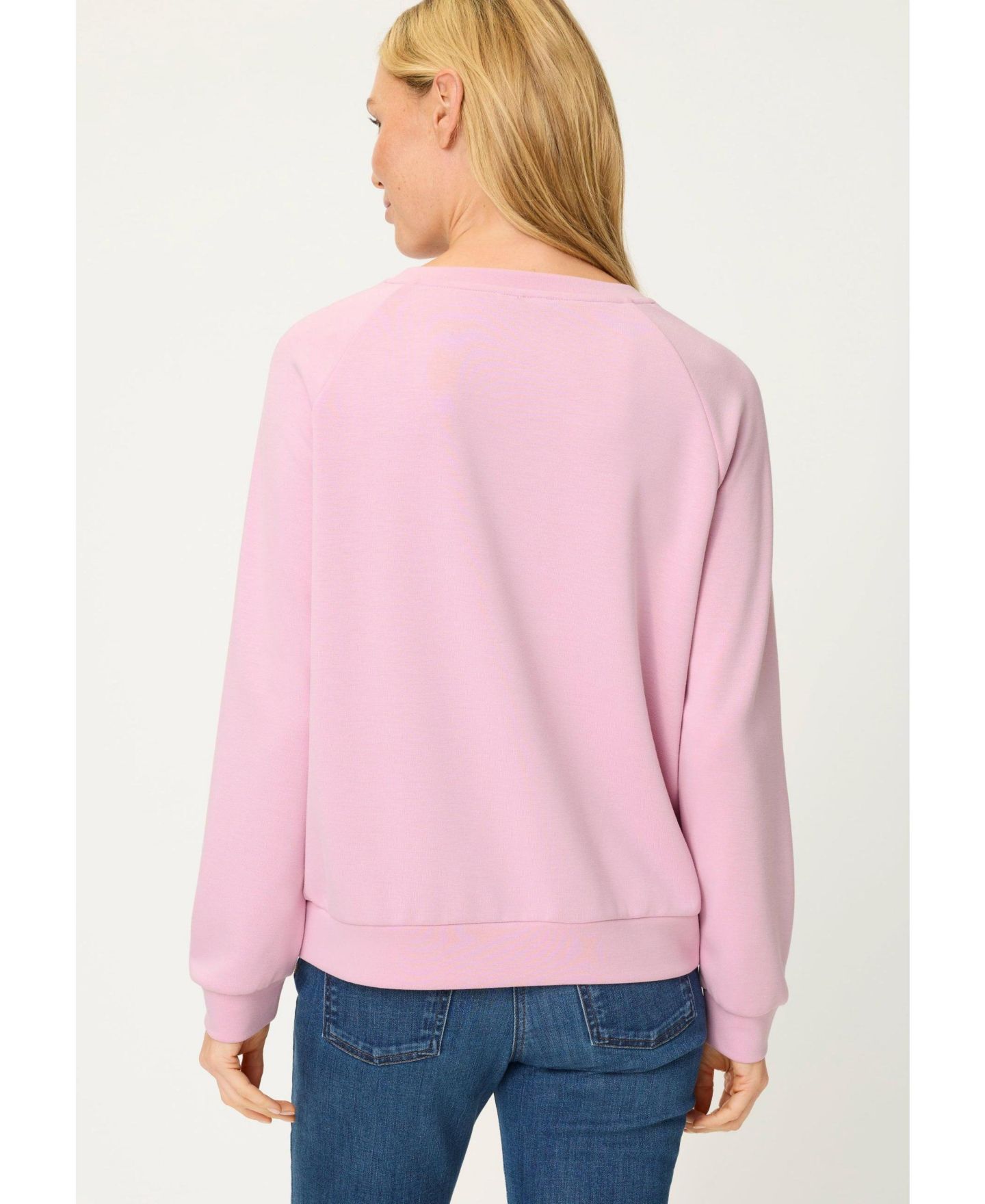 Женский топ Olsen Refresh Jersey Top, цвет: Пионовый розовый — фото 2