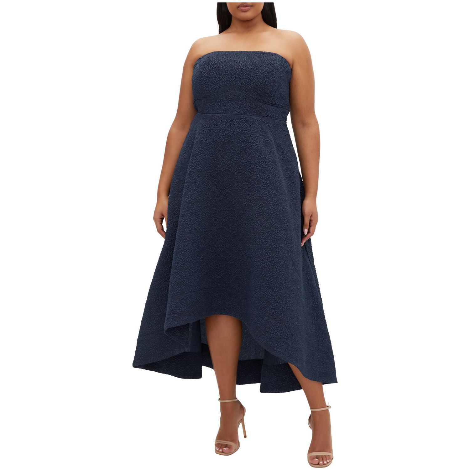 Plus Size Tiffany Hi Low Maxi Dress