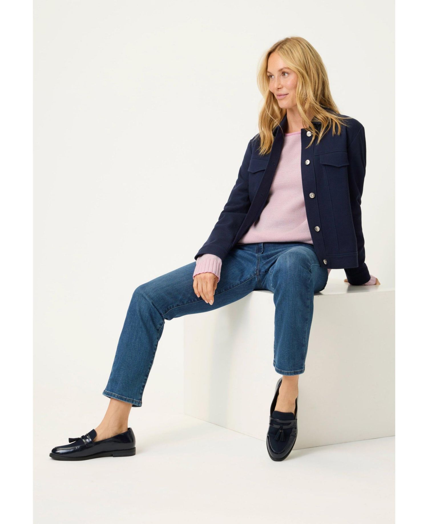 Women's Two Tone Sweater