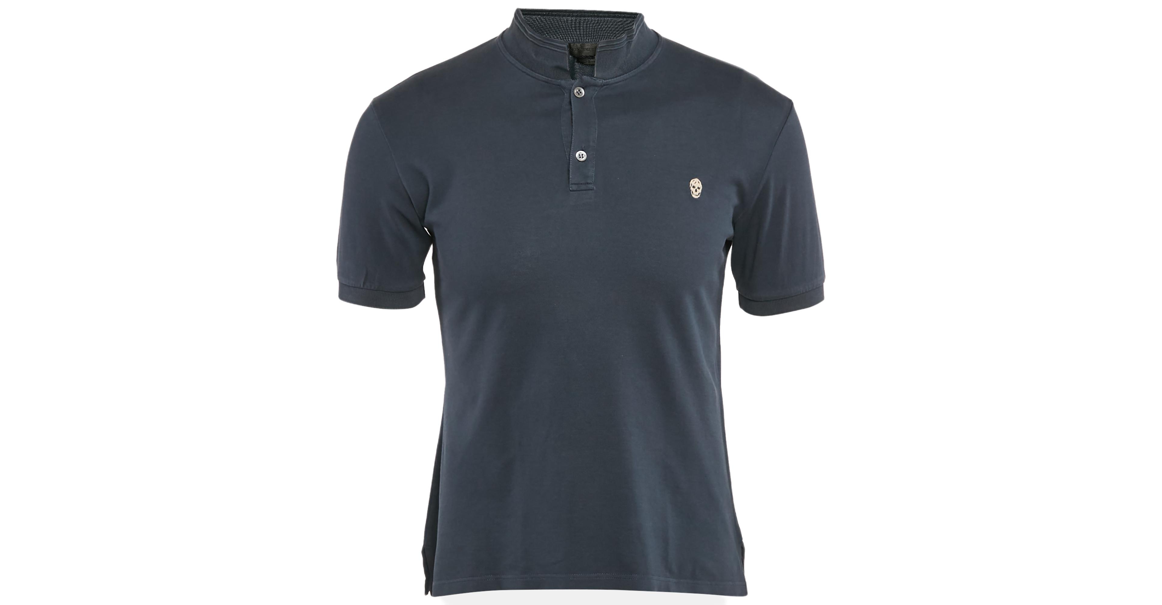 Pre-Owned Alexander Mcqueen Men's Cotton Pique Polo T-Shirt