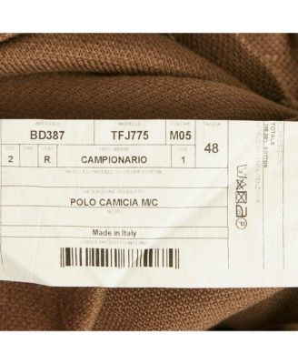 Men's Cotton Pique Polo T-Shirt