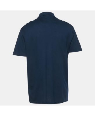 Men's Logo Embroidered Cotton Taylor Fit Polo T-Shirt