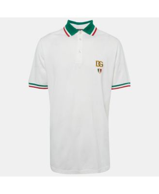 Men's Logo Embroidered Pique Polo T-Shirt