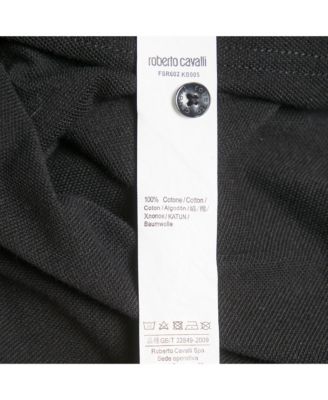 Men's Logo Embroidered Pique Polo T-Shirt