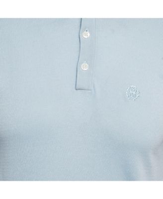 Men's Silk Knit Polo T-Shirt