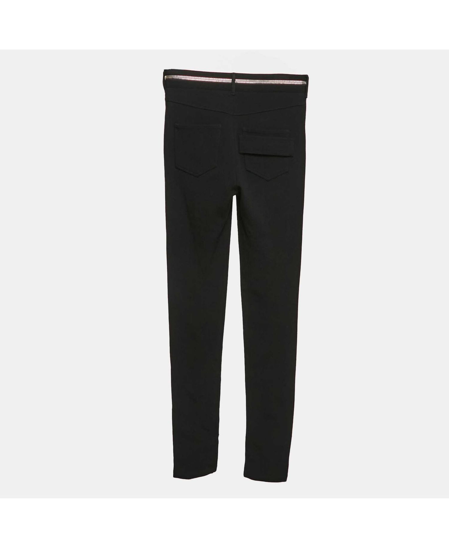 Women's Stretch Knit Zip Detail Leggings