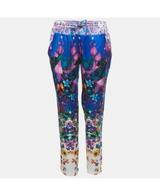 Women's Floral Print Stain Trousers