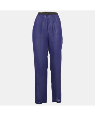 Women's Silk Sheer Trousers