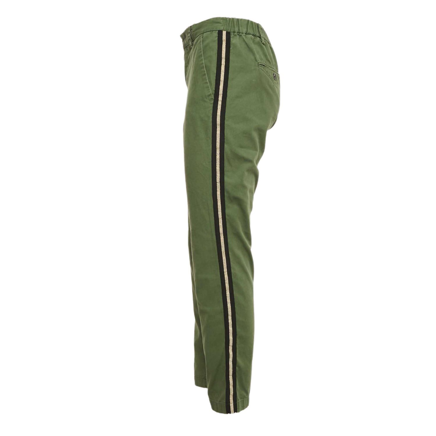Women's Cotton Side Band Trousers