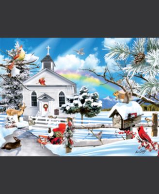 Nature's Church 1000 piece Jigsaw Puzzle for Adults Christmas