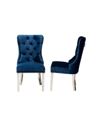 Honora 2-Pc. Wood Contemporary Dining Chair Set