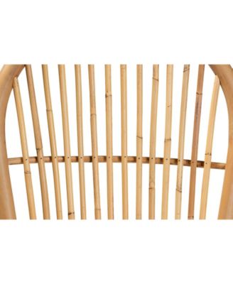 Wina 2-Pc. Rattan Bohemian Dining Chair Set