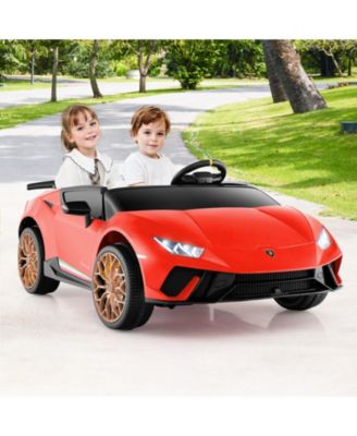 24V Kids Ride On Lamborghini Car Two Seater Electric Vehicle With Remote Control
