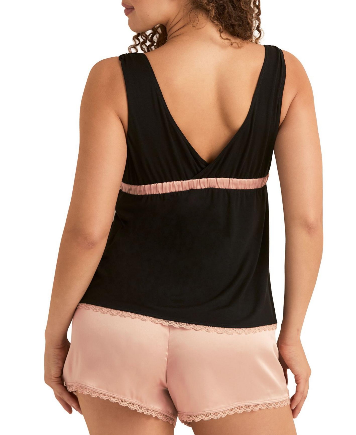 Adore Me Women's Starsha Pajama Tank & Shorts Sleep Set