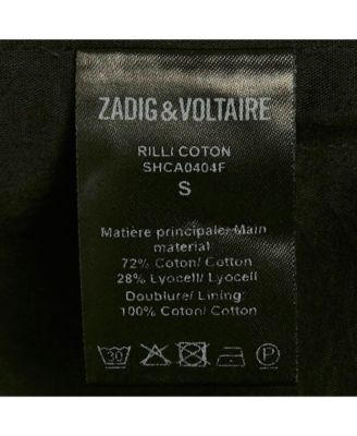 Women's Black Lace Trim Cotton Rilli Asymmetric Midi Dress