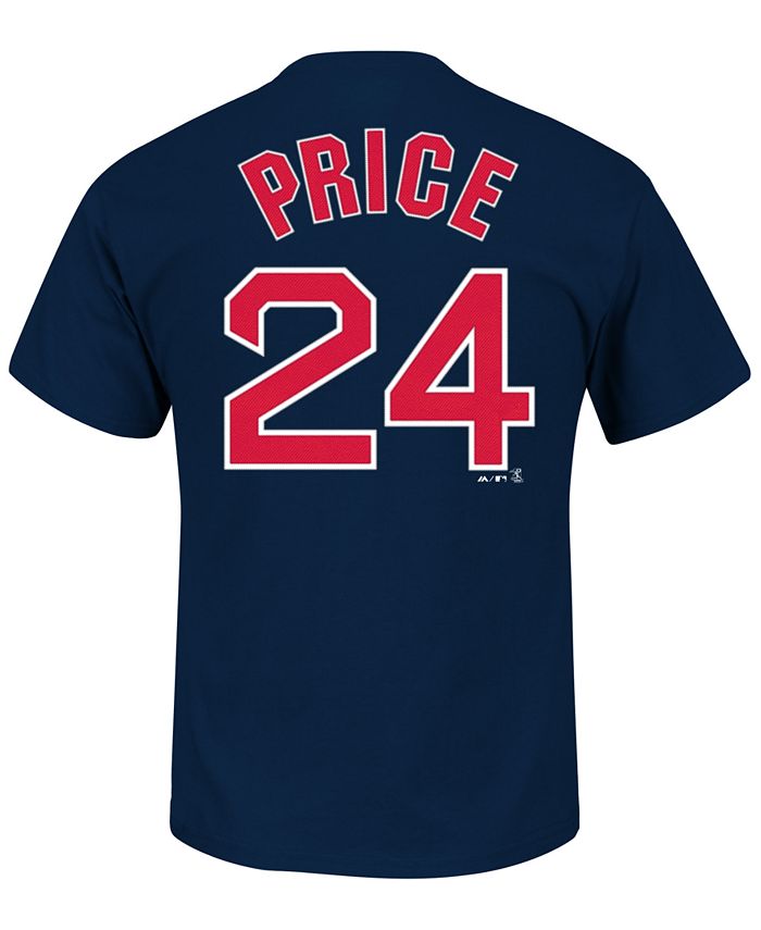 Majestic Men's David Price Boston Red Sox Player T-Shirt - Macy's