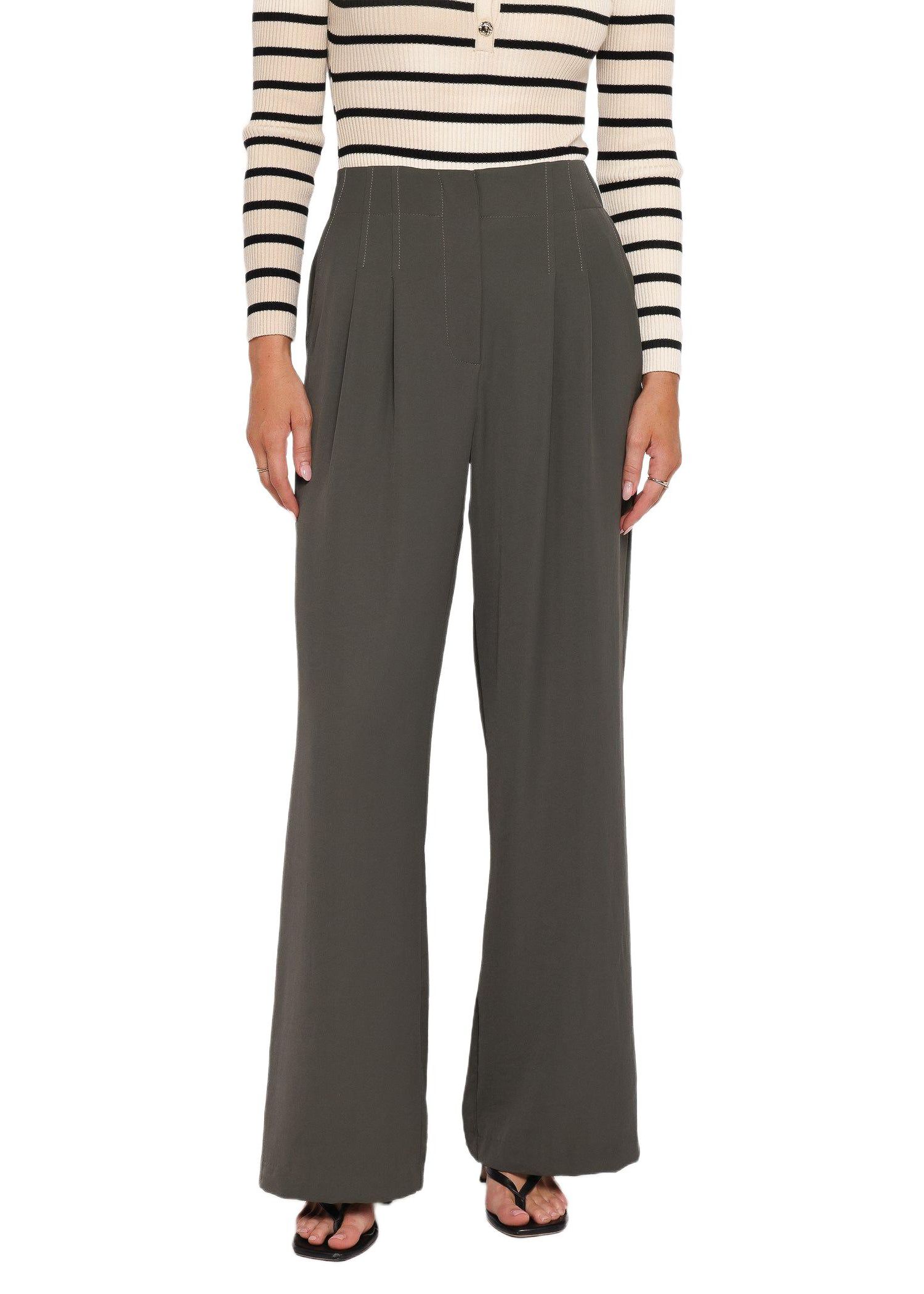 Women's Hayden Pleated Wide Leg Pant