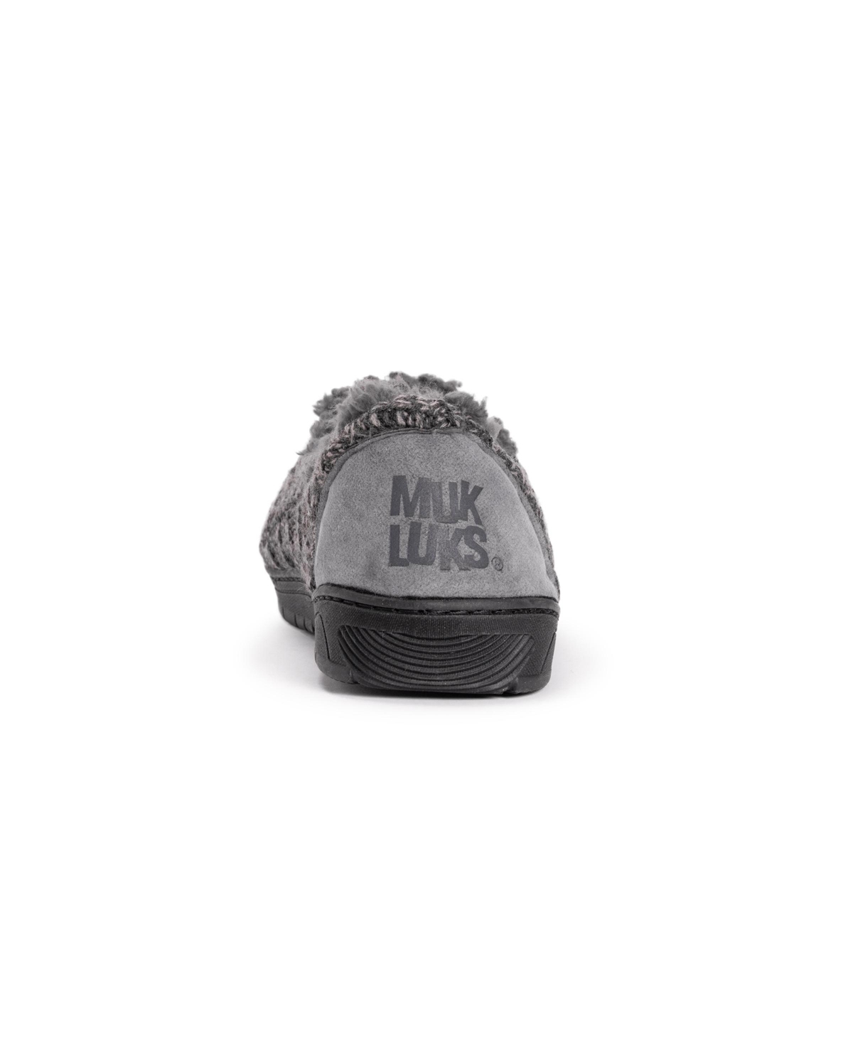 Muk Luks Men's Camo Cuff Cap, Navy, One