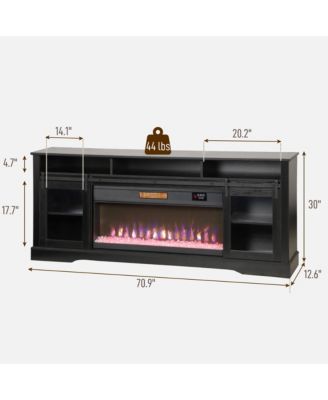 Modern Electric Fireplace TV Sd for TVs Up to 80 Inches,