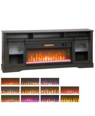 Modern Electric Fireplace TV Sd for TVs Up to 80 Inches,