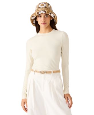 Women's Seasonal Straw 3- Pc Reversible Belt