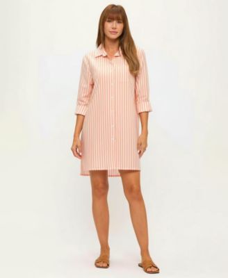 Women's Striped Beach Shirt