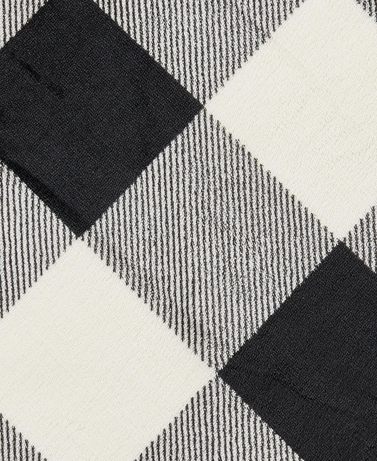 Linery & Co. Velvet Plush Reversible Sherpa Throw Blanket