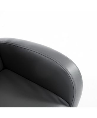 20" Kids Sofa Side Pocket Armchair Rocking Recliner PU Furniture,