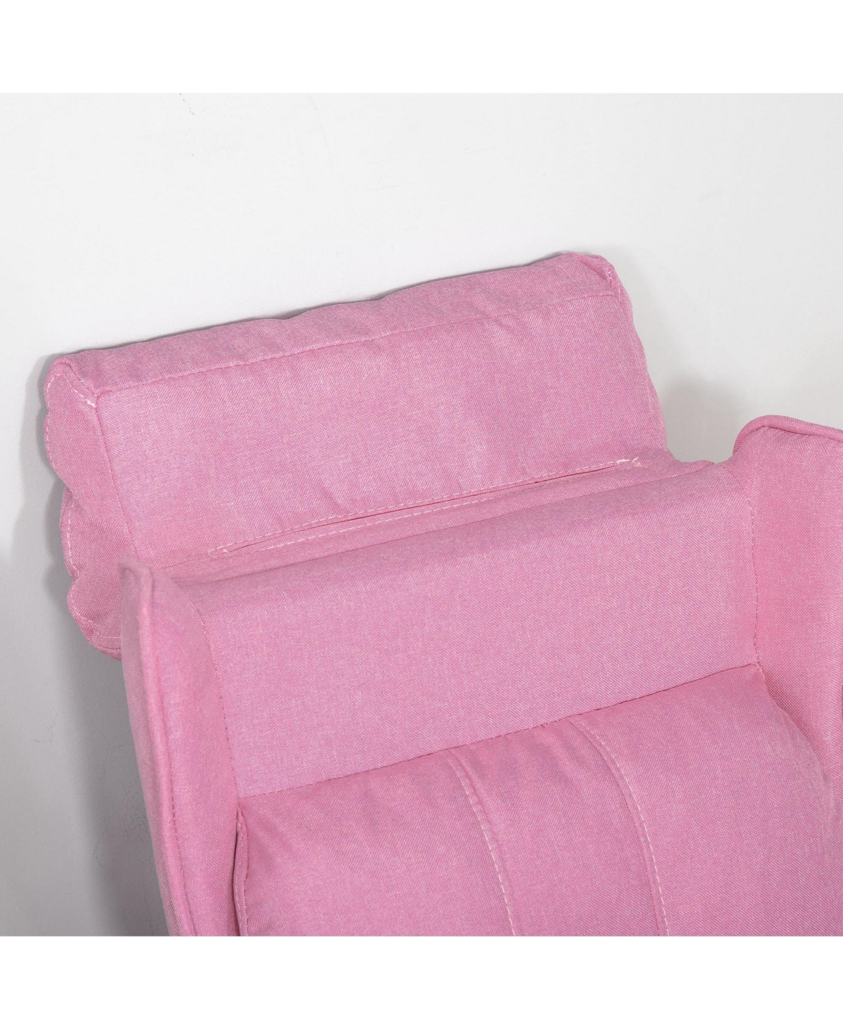 Qaba Kids Recliner Adjustable Armchair Sofa, Soft Sponge Cushion , Pink