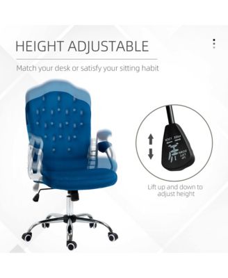 Home Office Chair with Adjustable Height and Tilt,