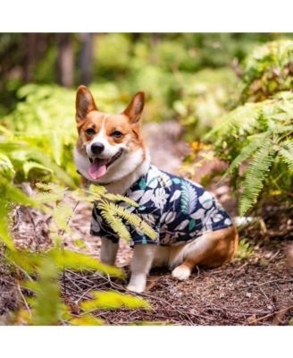 Camp Shirt Palm Leaves