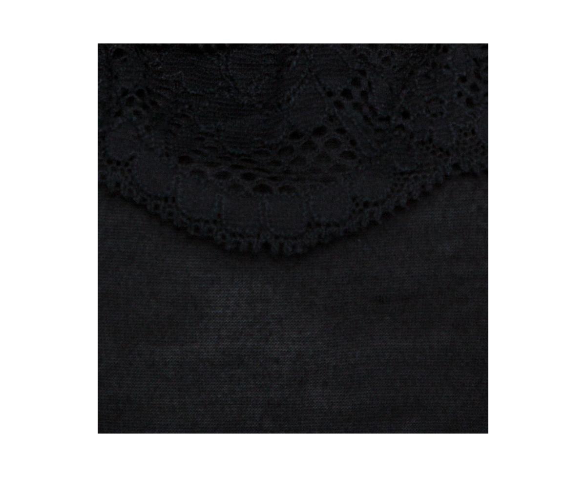 Pre-Owned Dolce & Gabbana Women's Knit Lace Trim Detail Mini Dress