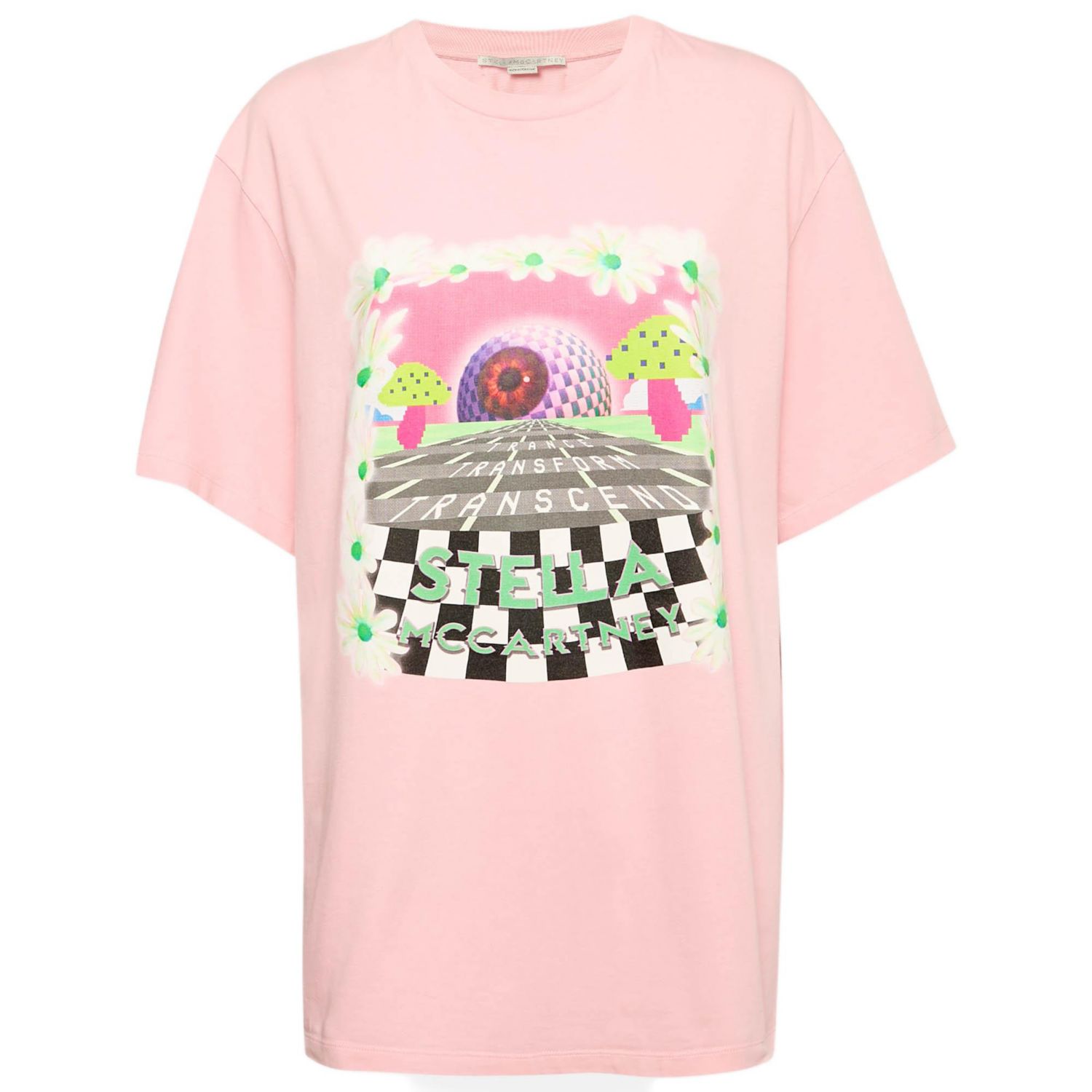 Women's Printed Cotton Day Tripper Oversized T-Shirt